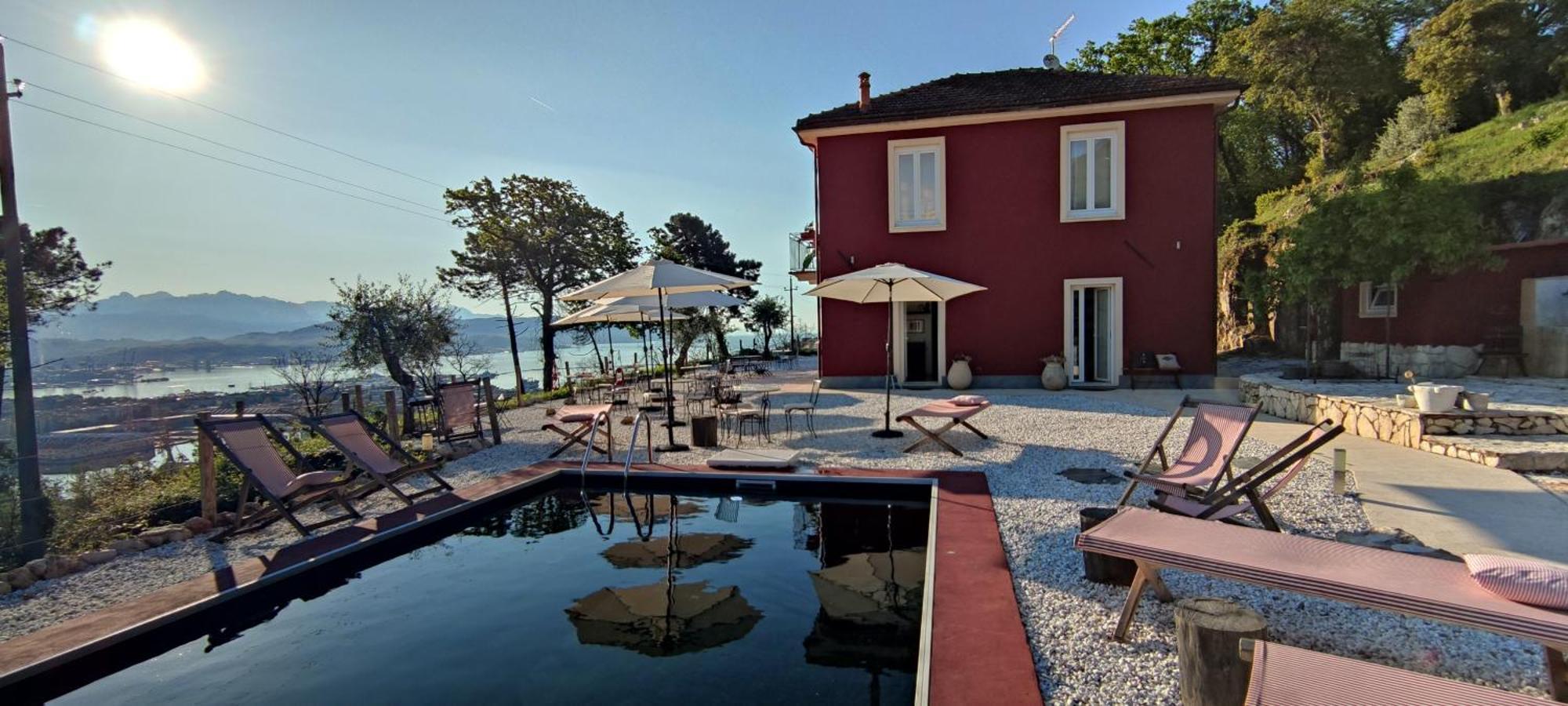 Agriturismo Belvedere 9 Специя Экстерьер фото